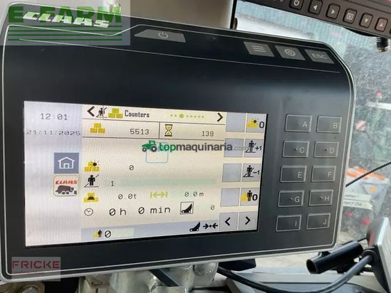 Empacadora gigant - Claas - quadrant 5300 evolution fc