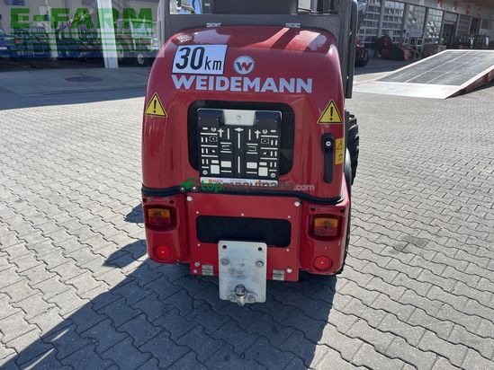 Minicargadora - Weidemann - 1160e mit 350h, klappdach, straßenzulassung