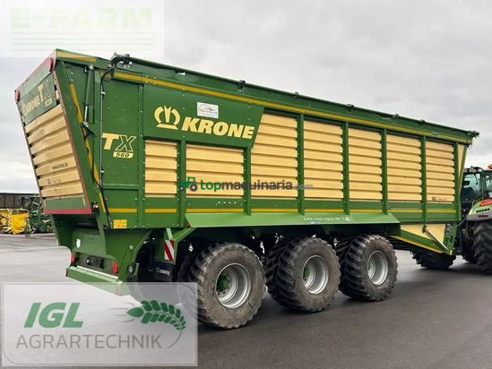 Cinta transportadora de forraje - Krone - tx 560