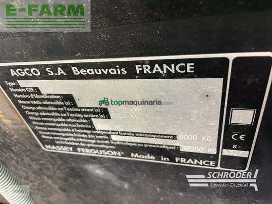Tractor agrícola - Massey Ferguson - 7480 dyna-vt