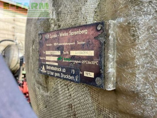 Cisterna - Fortschritt - hts 100.27