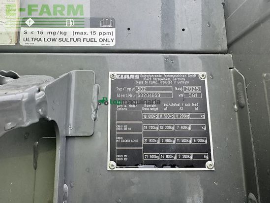 Cosechadora de Cereal - Claas - jaguar 970 e5