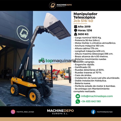 Telescopica - JCB - 516-40