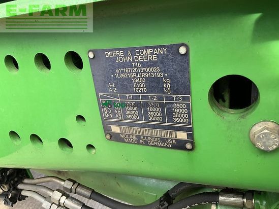 Tractor agrícola - John Deere - 6215r tractor (st24593)