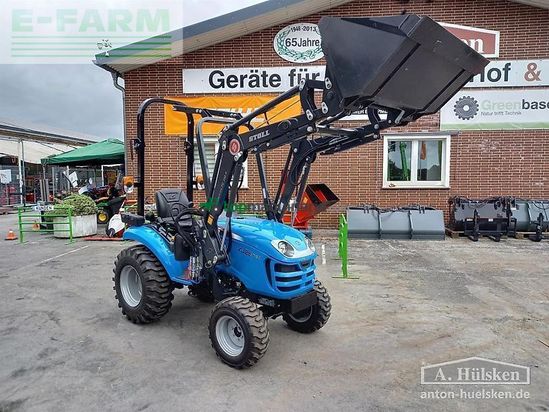 Tractor agrícola -  - kompakttraktor ls xj25 hst lifeline mit frontlader
