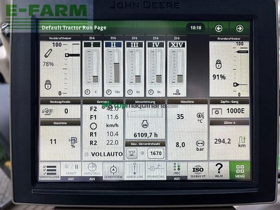 Tractor agrícola - John Deere - 6175r