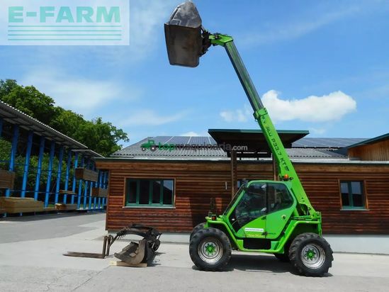 Telescopica - Merlo - p33.7kt mit schaufel + greiferschaufel + gabel
