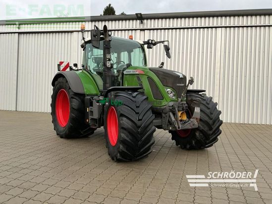 Tractor agrícola - Fendt - 724 vario s4 profi plus