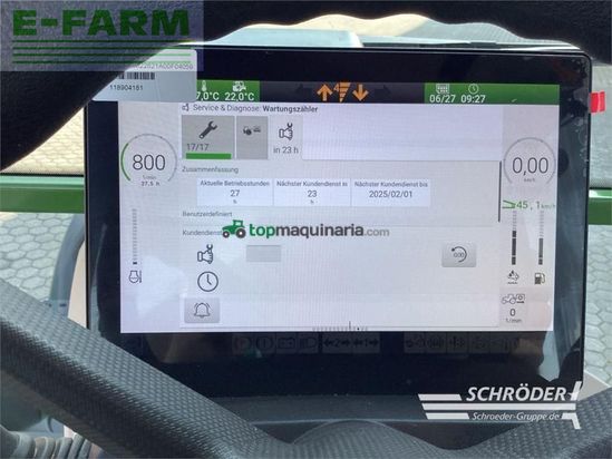 Tractor agrícola - Fendt - 209 f vario gen3 power