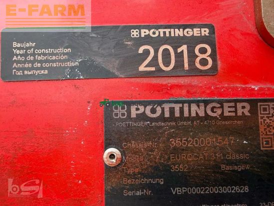 Cortacésped manual - Pöttinger - eurocat 311 classic