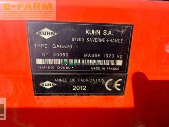 Henificador - Kuhn - ga 6520