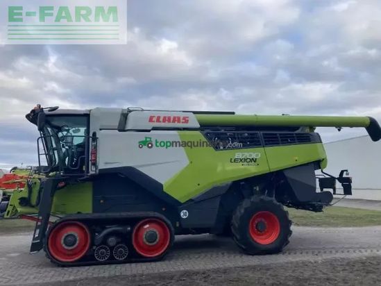 Cosechadora de Cereal - Claas - lexion 8700 terra trac