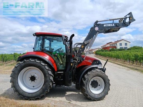 Tractor agrícola - Case IH - luxxum 100 + frontlader stoll fz 20.1