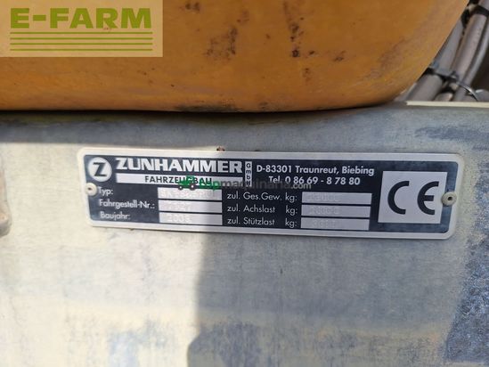 Cisterna - Zunhammer - sk 18.5 pul mit 15m schleppschuhverteiler