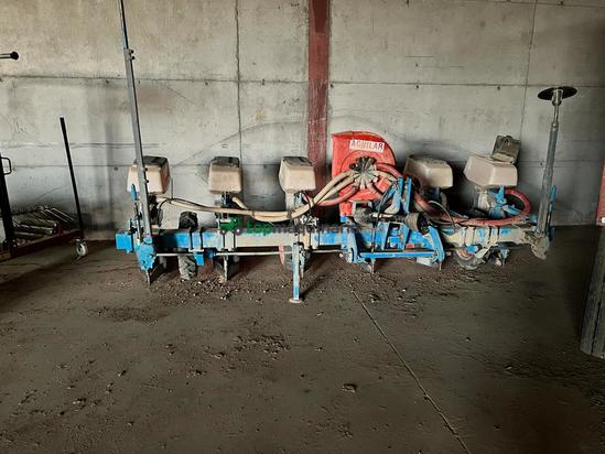 Sembradora monograno en 6 filas 