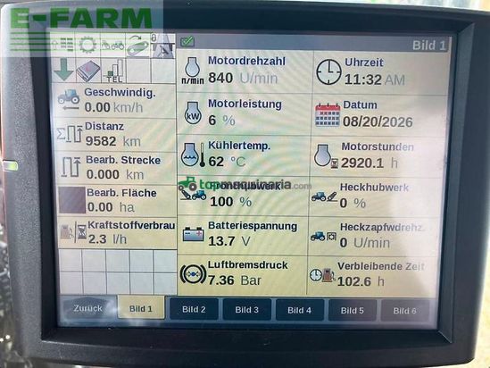 Tractor agrícola - Case IH - maxxum 145 multicontroller