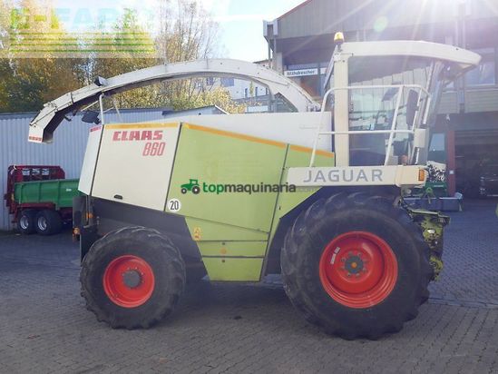 Cosechadora de Cereal - Claas - jaguar 860 inkl. orbis 600 und pu 300 hd