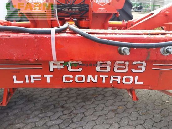 Cortacésped manual - Kuhn - fc 883 lift control