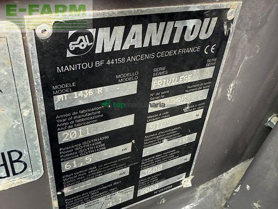Telescopica - Manitou - mt 1436 r privilege