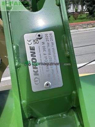 Cortacésped manual - Krone - easy cut f 360 m