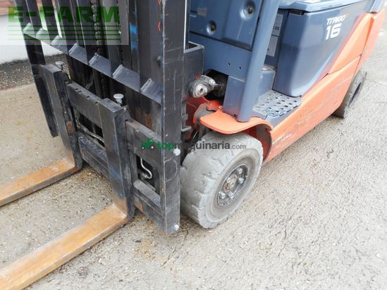 Elevadora - Toyota - 8fbnkt16t triplex 4,7m + ss + ladegerät ( lithiu