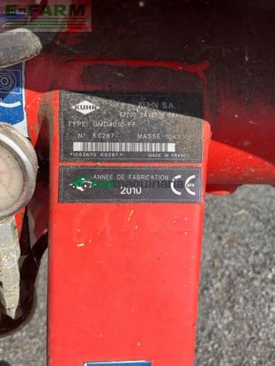 Cortacésped manual - Kuhn - faucheuse gmd 4010 kuhn