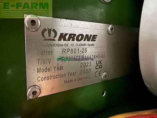 Empacadora gigant - Krone - comprima cf155xc plus