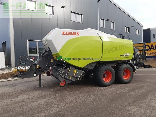 Empacadora gigant - Claas - quadrant 5200 fc evolution