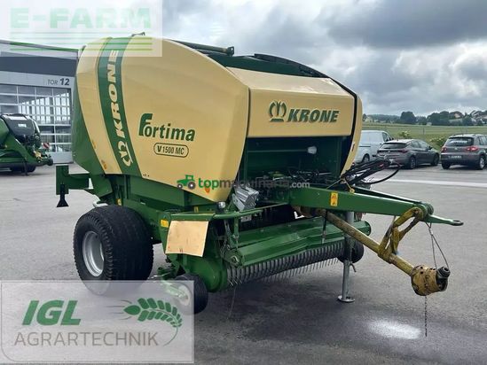 Empacadora gigant - Krone - fortima v 1500 mc