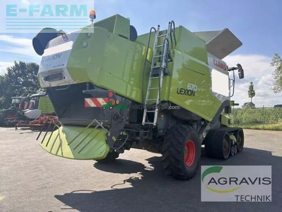 Cosechadora de Cereal - Claas - lexion 670 terra trac