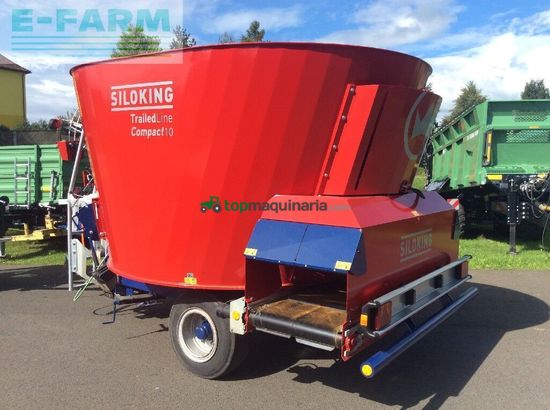 Remolqu esparcidor - Siloking - trailedline classic compact 10-t