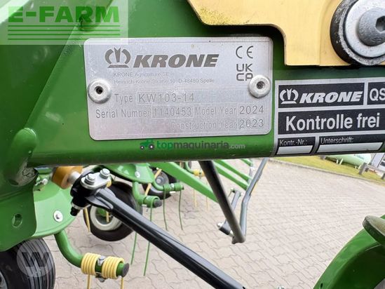 Henificador - Krone - vendro 820
