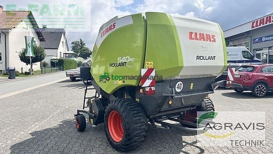 Empacadora gigant - Claas - rollant 540 rc comfort