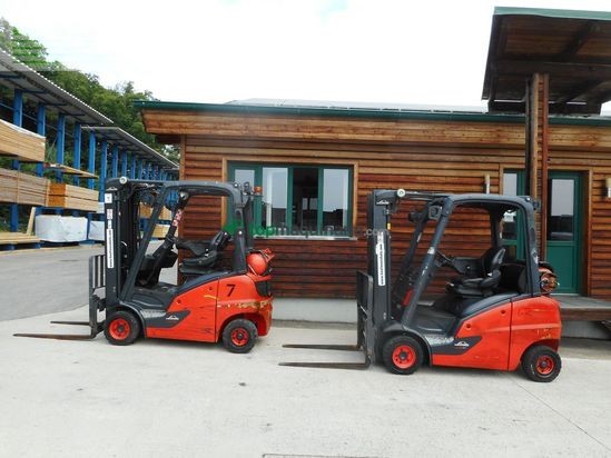 Elevadora - Linde - h16t-01 triplex 4,62m + ss