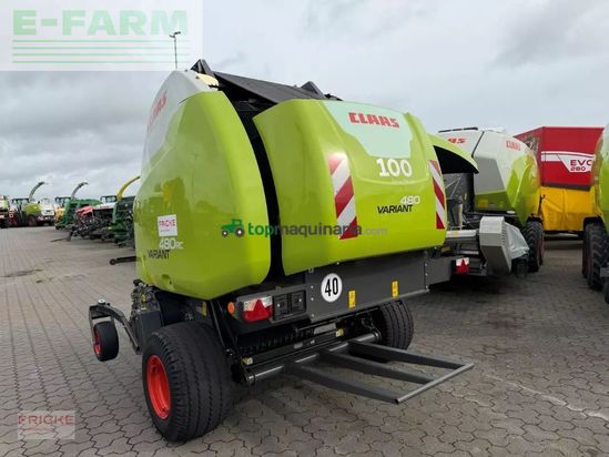 Empacadora gigant - Claas - variant 480 rc trend