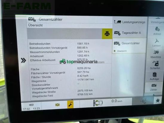 Cosechadora de Cereal - Claas - jaguar 970 e5