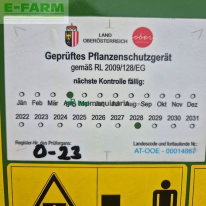 Atomizador - Amazone - uf 1201 15m isobus