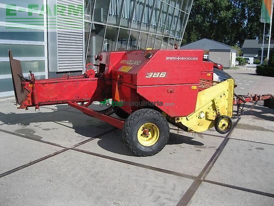 Empacadora gigant - New Holland - hayliner 386