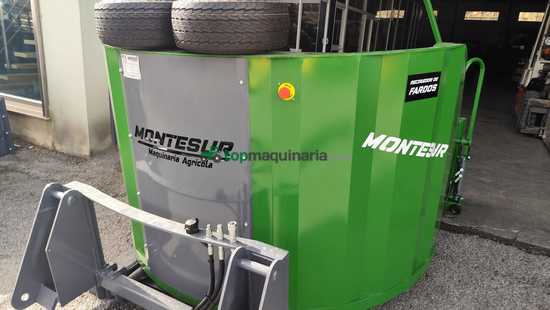 RECOGEDOR DE FARDOS GIRATORIO MONTESUR