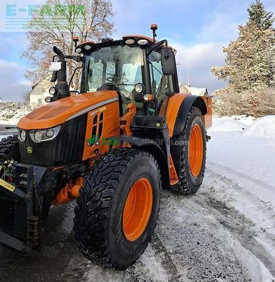 Tractor agrícola - John Deere - 6120m kommunal