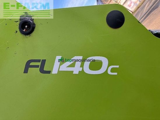 Tractor agrícola - Claas - arion 650 cis + fl140 + maxi-care CIS+