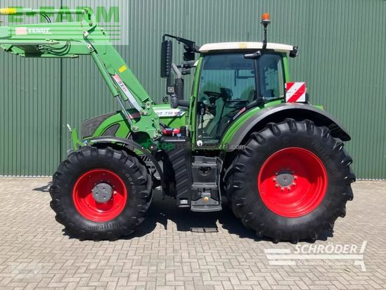 Tractor agrícola - Fendt - 718 s4 profi plus + cargo 5x/85dw
