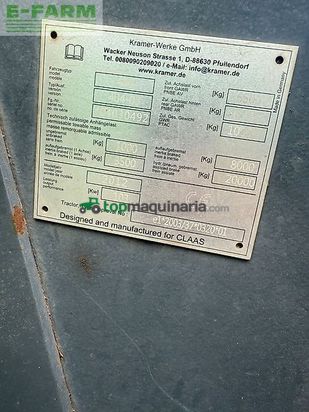 Telescopica - Claas - scorpion kramer 9040 plus