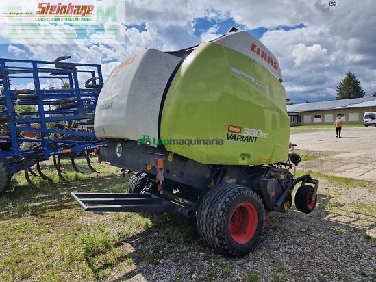 Empacadora gigant - Claas - variant 380 rc pro