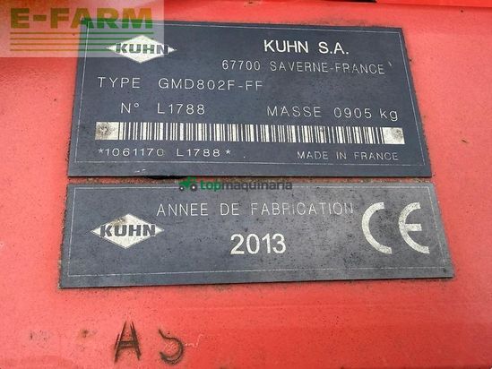 Cortacésped manual - Kuhn - gmd802ff