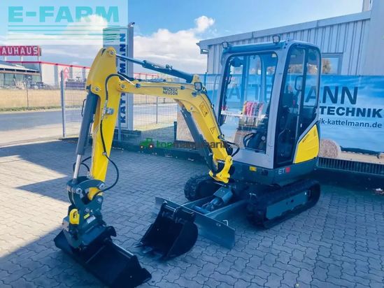Excavadora - Wacker Neuson - et 18 mit powertilt