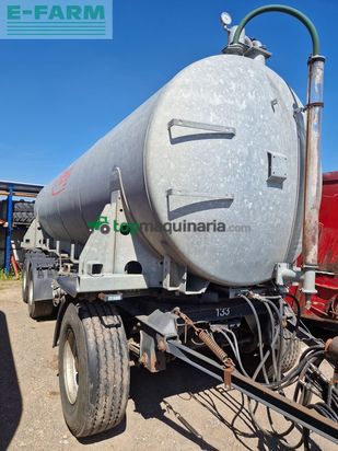 Cisterna - Fliegl - zubringer mit krone fahrgestell