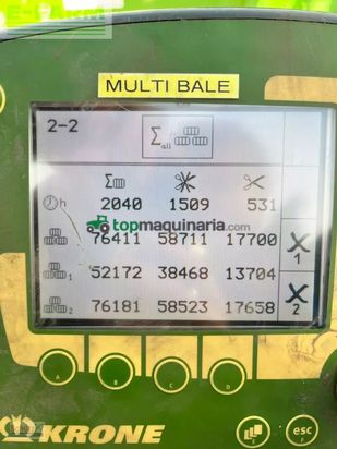 Empacadora gigant - Krone - big pack 1270 xc, multi-bale