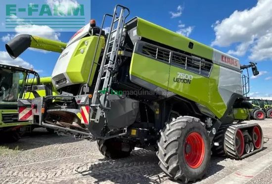 Cosechadora de Cereal - Claas - lexion 7500 terra trac
