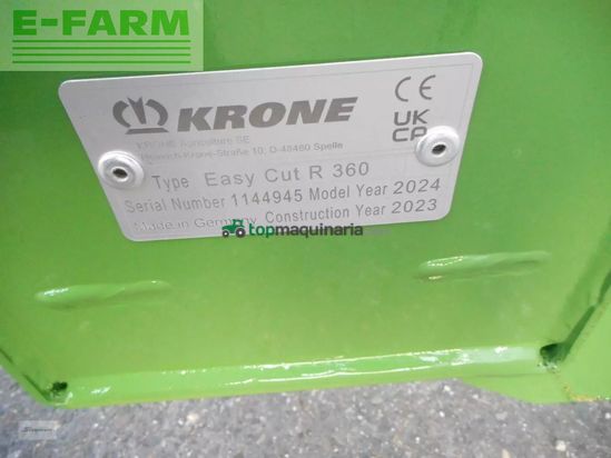 Cortacésped manual - Krone - easy cut r 360
